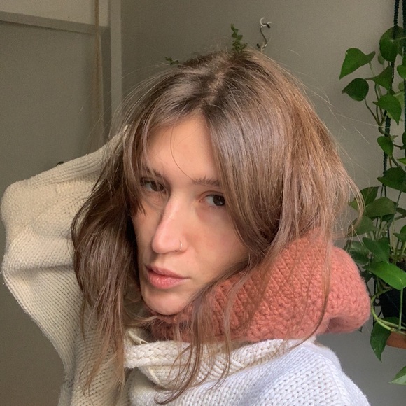 Handmade crochet balaclava hood. - Picture 3 of 6